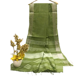 Khadi Linen Saree M J HANDLOOM